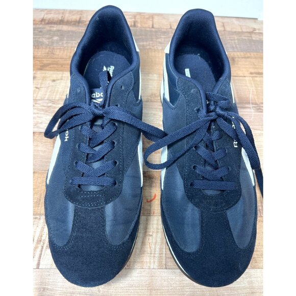 Reebok Ortholite Comfort Footbed Navy Blue Athletic Sneakers Mens 11.5M - Picture 1 of 9